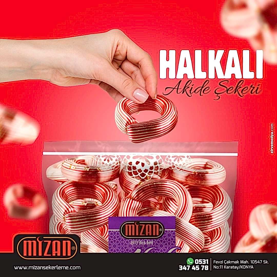 Halkalı Akide Şekeri