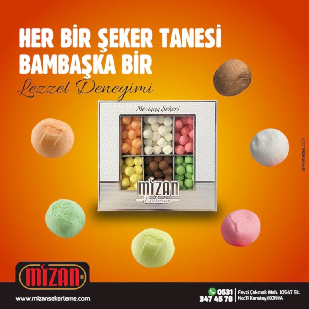 Her bir şeker tanesi bambaşka lezzet deneyimi!