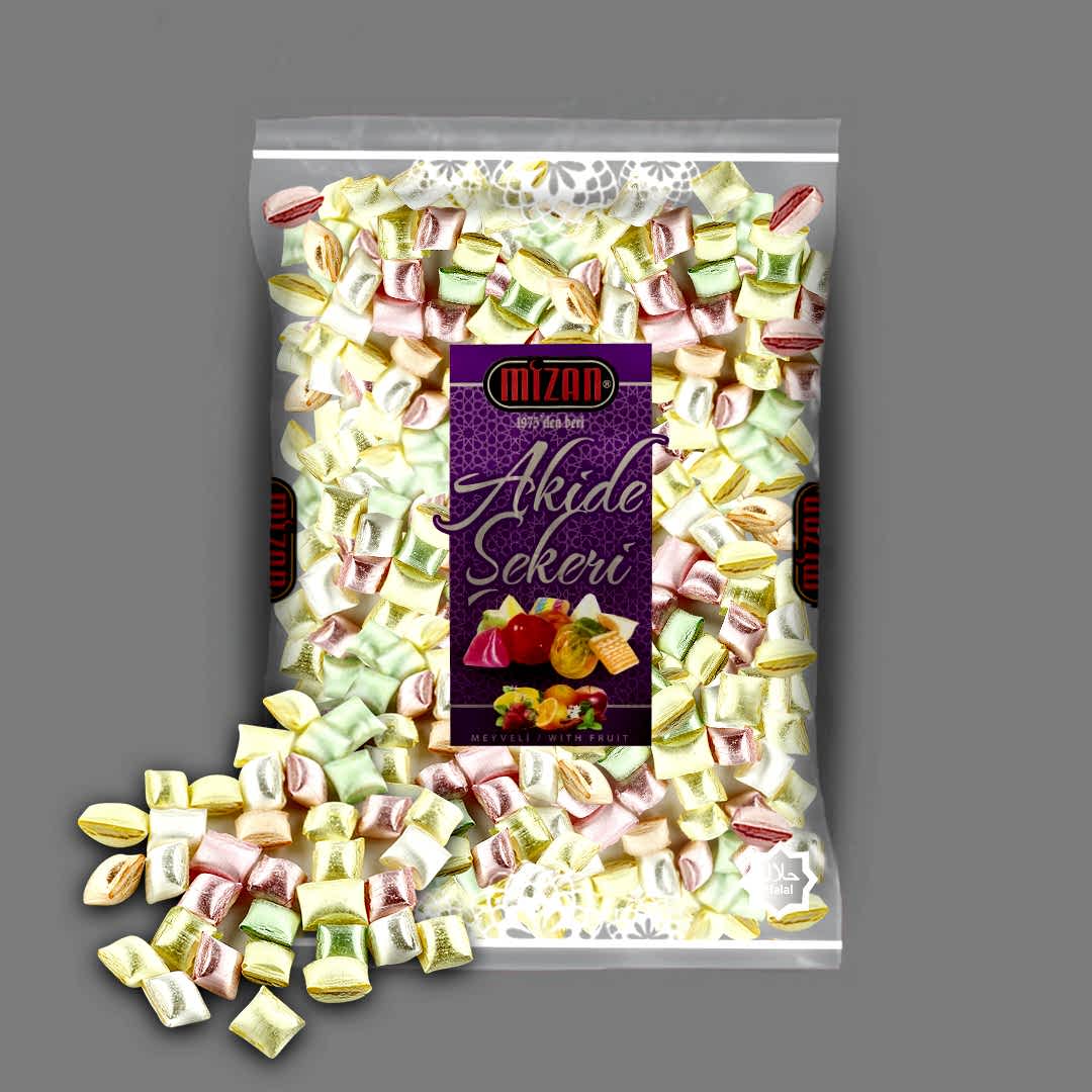 350 GR RENKLİ NANELİ AKİDE ŞEKERİ